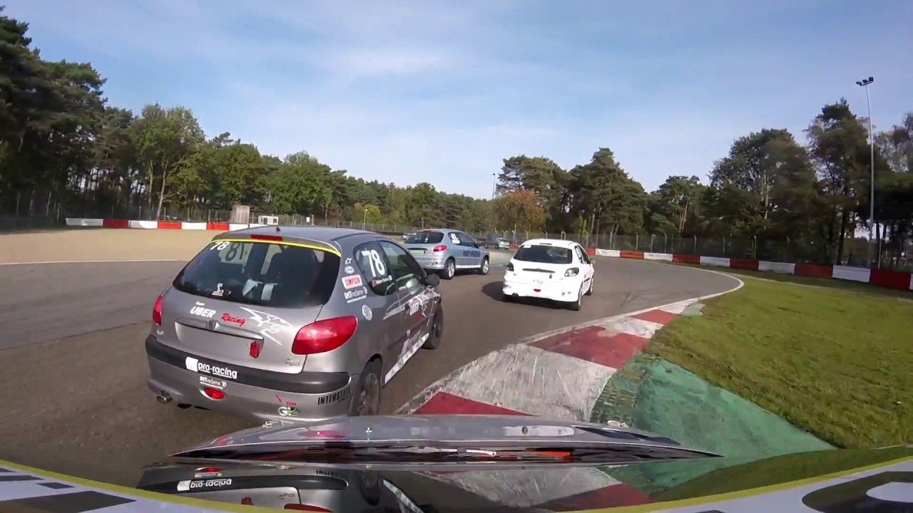 DNRT Peugeot 206 GTI cup Zolder RACE 1