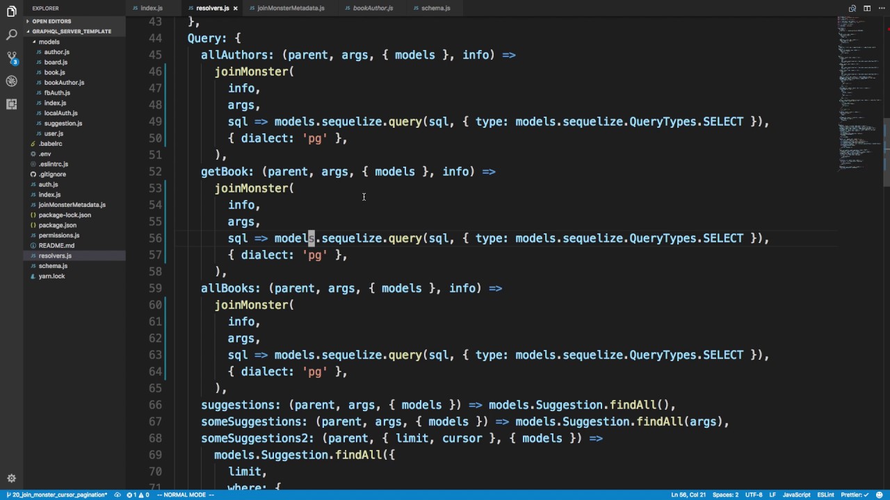 GraphQL Pagination with Join Monster