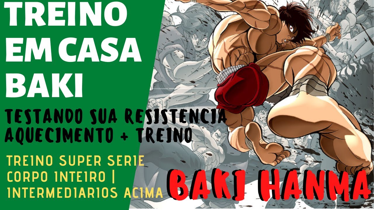 TREINO DO BAKI - CORPO INTEIRO | SUPER SÉRIE DE RESISTÊNCIA | - INTERMEDIÁRIOS ACIMA