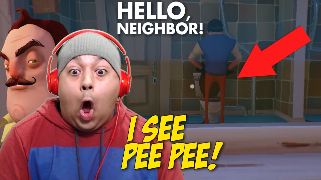 THIS MODAPH#%KA GOING PEE PEE!! [HELLO, NEIGHBOR] [ALPHA 2] [ENDING!]