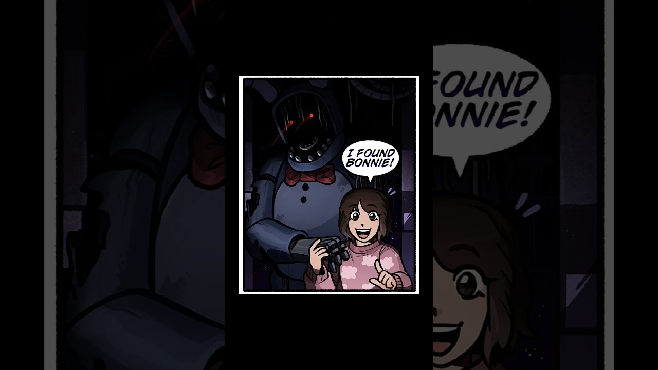 Withered Bonnie in The FNAF 2 Movie | FNAF Comic Dub #shorts