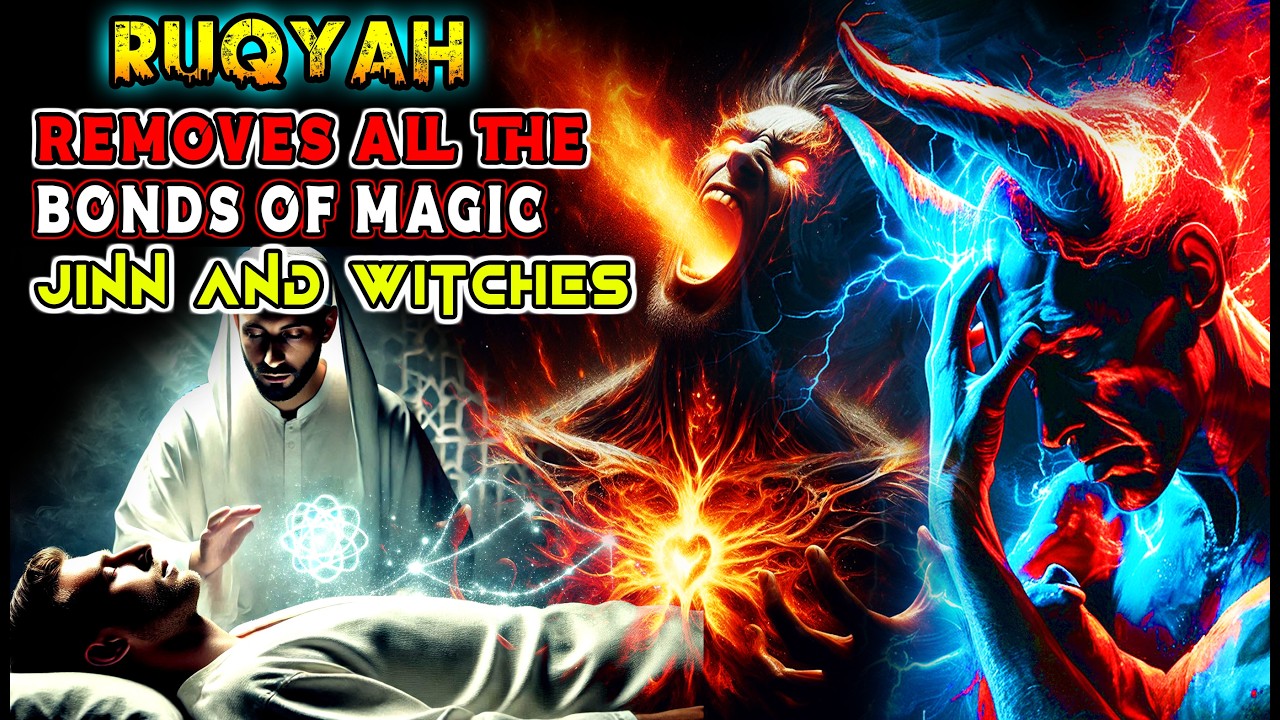 SPIN RUQYAH - DESTROY Djinn, MAGIC THAT LIVE IN ROOMS, HOUSES & BODY