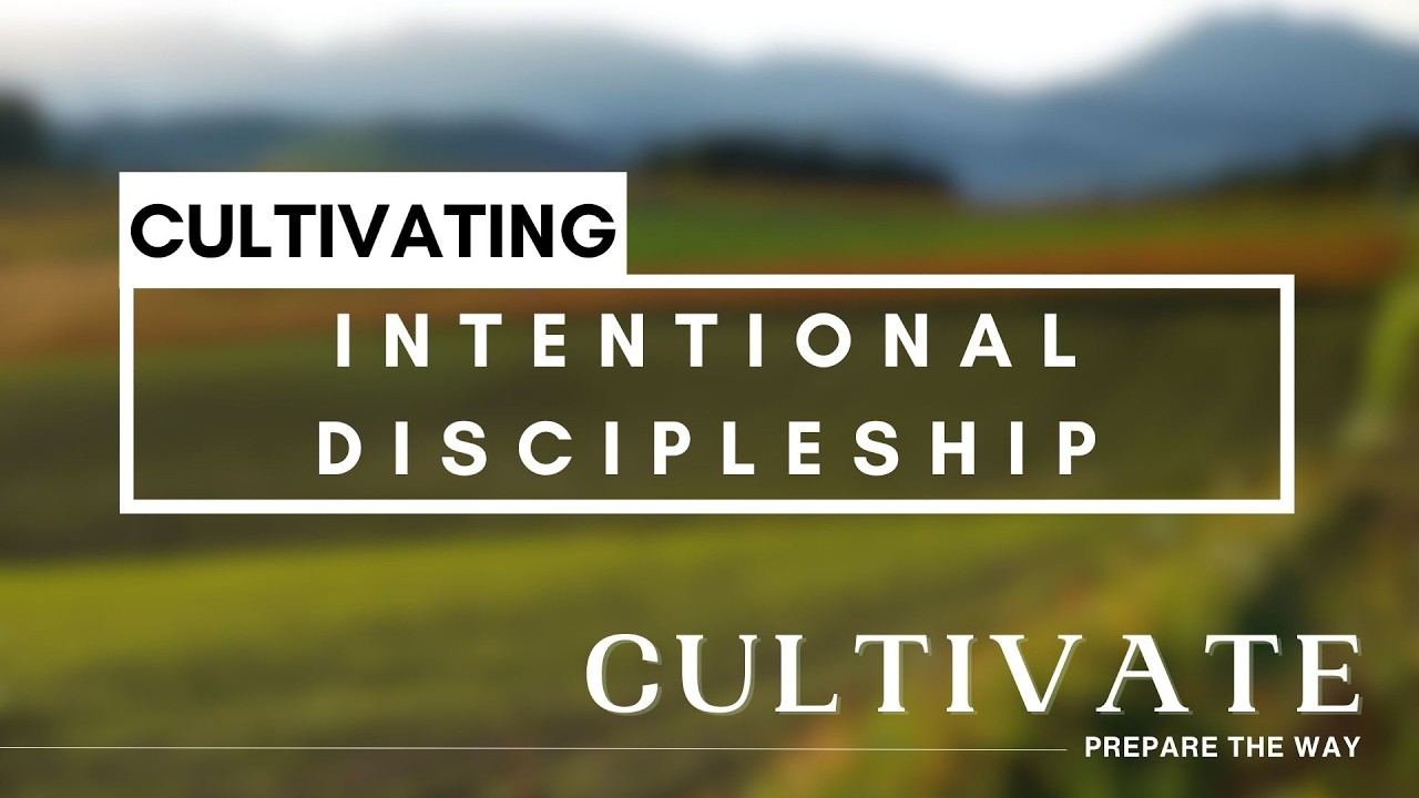Intentional Discipleship - Nick Butt - 15/02/2026