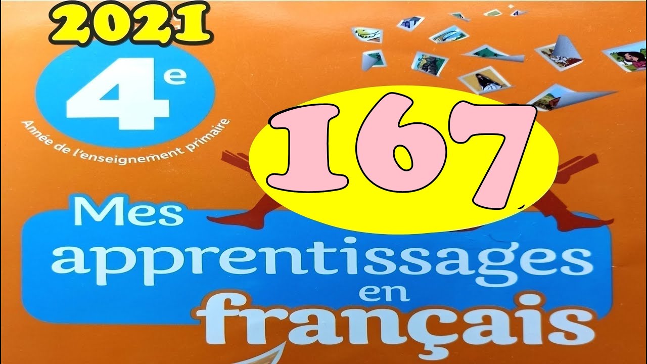 mes apprentissages en français page 167 4AEP