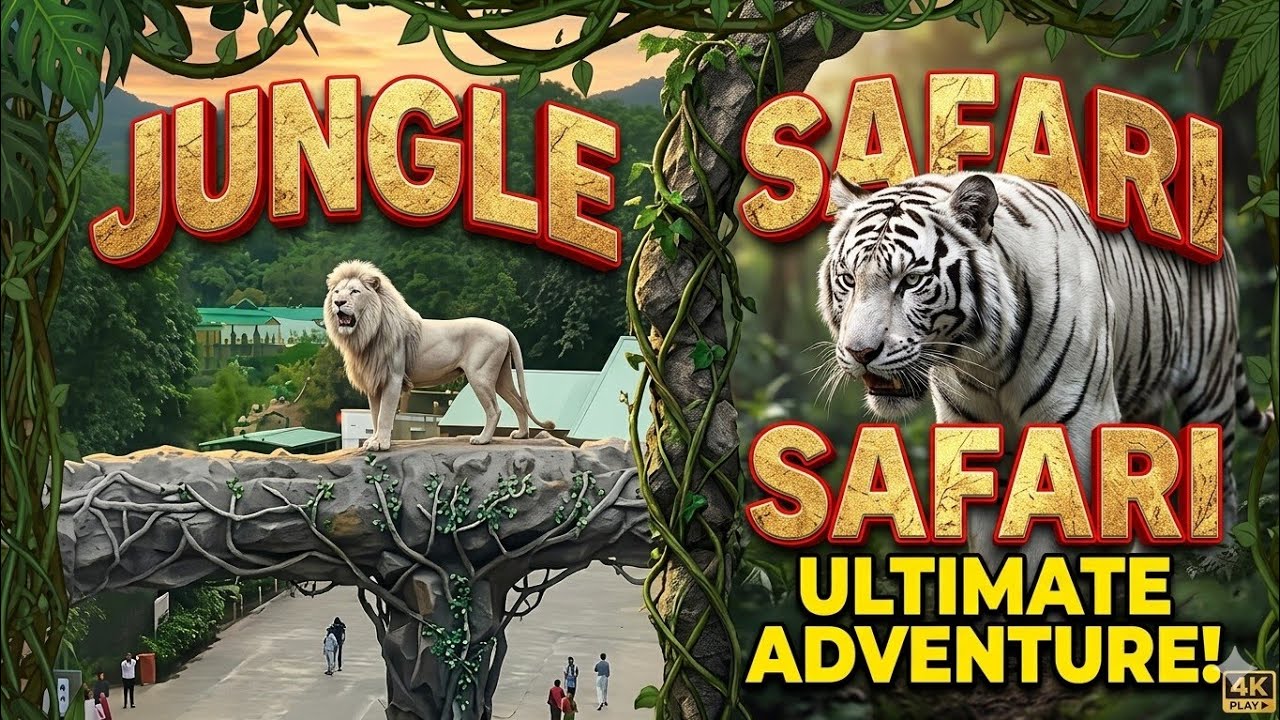 Jungle Safari - Statue of Unity tour guide l Jungle Safari Sardar Patel Zoological Park 2025 | Vlog 