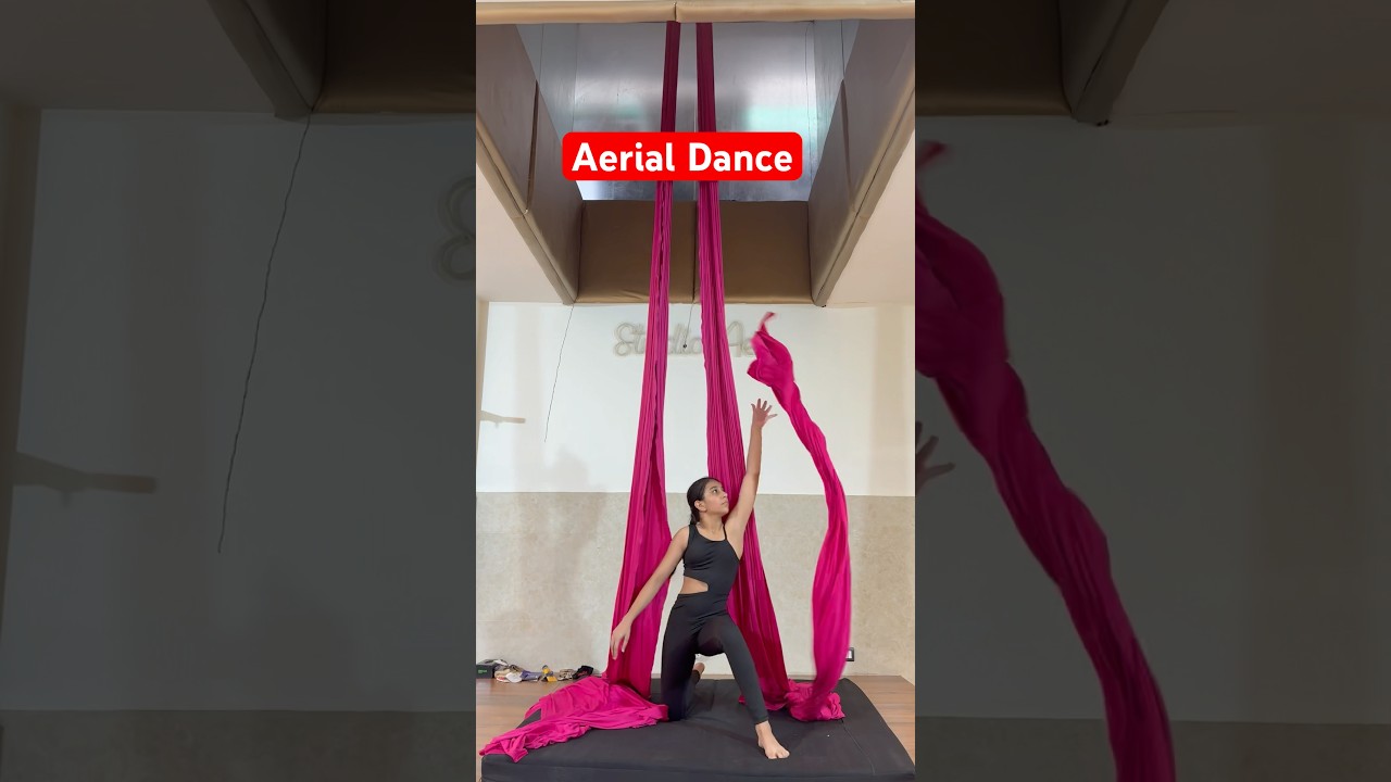 Aerial dance classes | Aerial classes | Aerial silk practice #music #remix #quarantinedance