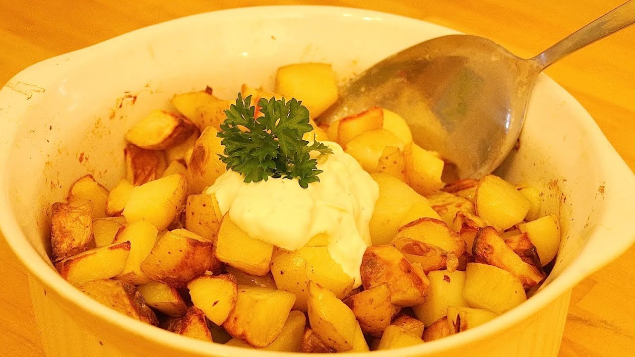 Patatas Bravas spanische Pommes einfachKochen spanische Tapas mit Marina