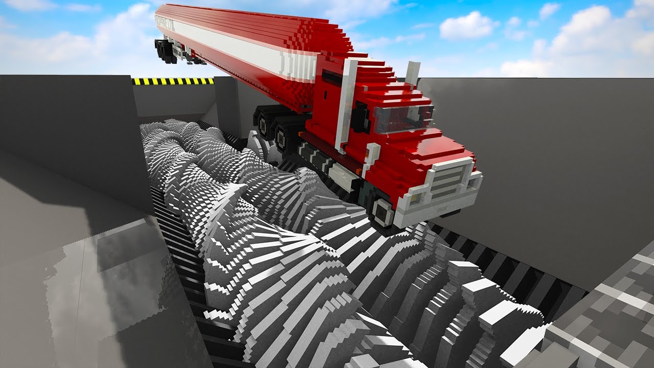 Cars Passing Through Cogwheels Eventually Fall Into a Shredder Factory | Teardown