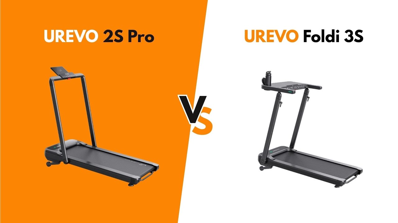 Urevo Strol 2S Pro vs Foldi 3S - bieżnia hybrydowa czy z wbudowanym biurkiem? CO WYBRAĆ?