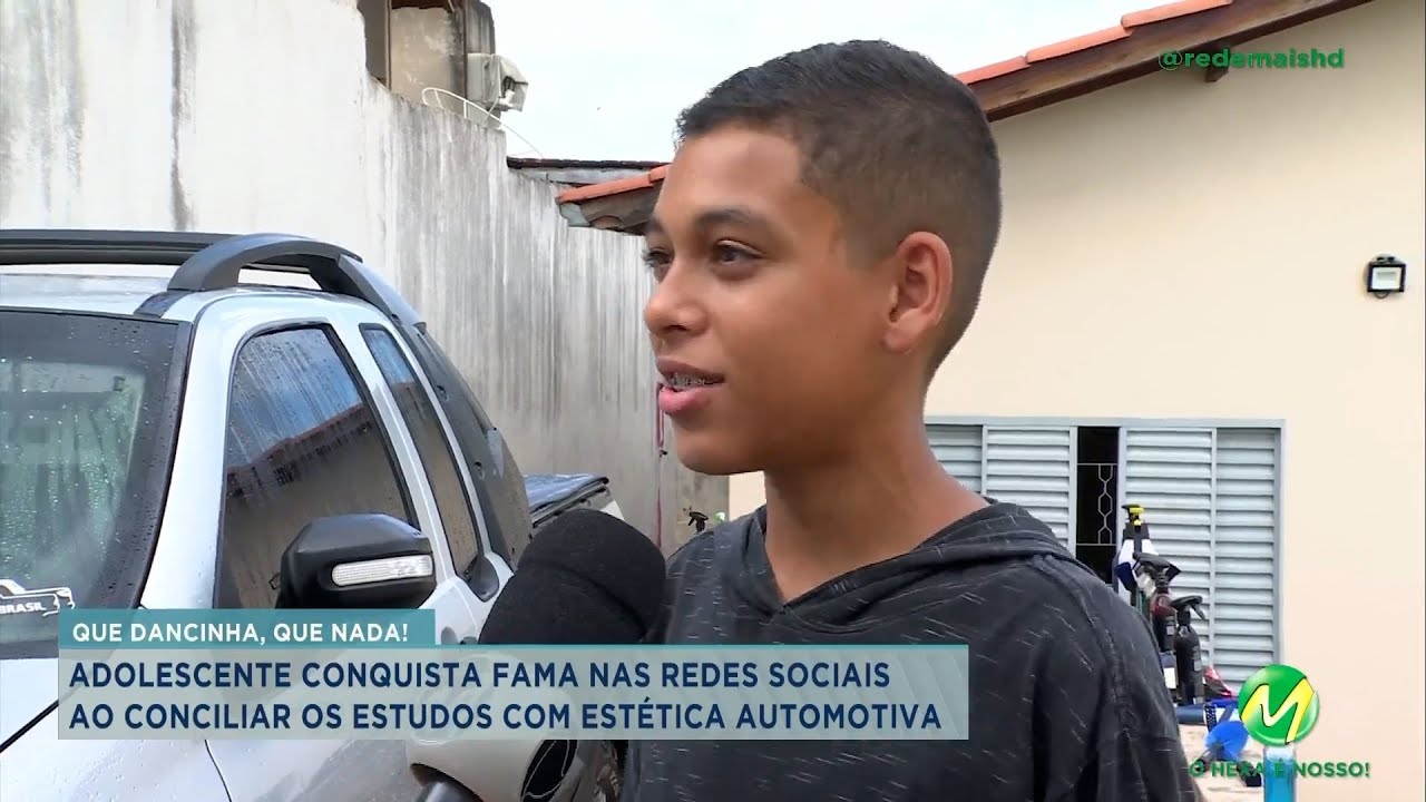 Que dancinha, que nada: adolescente faz sucesso na internet com estética automotiva