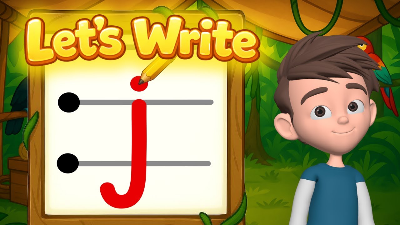 ✏️ Quick Write – Lowercase j, Practice Writing the Letter j #handwriting    #handwritingpractice