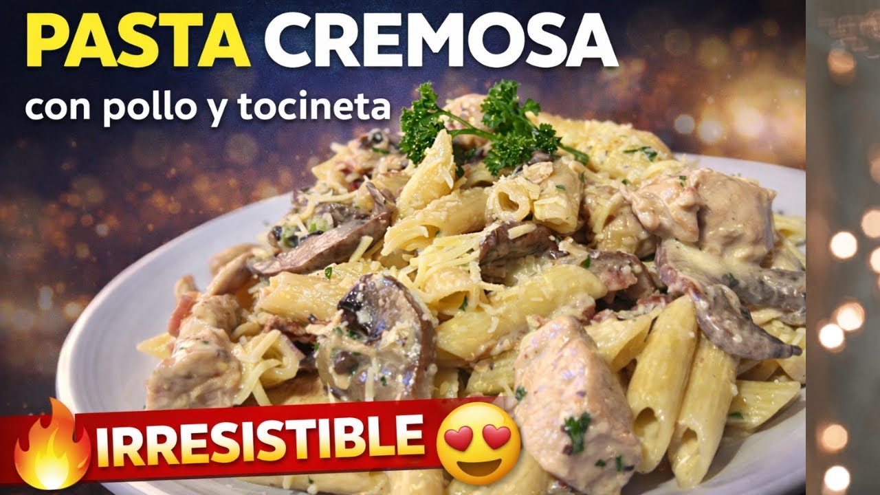 Esta pasta cremosa te va a conquistar desde el primer bocado
