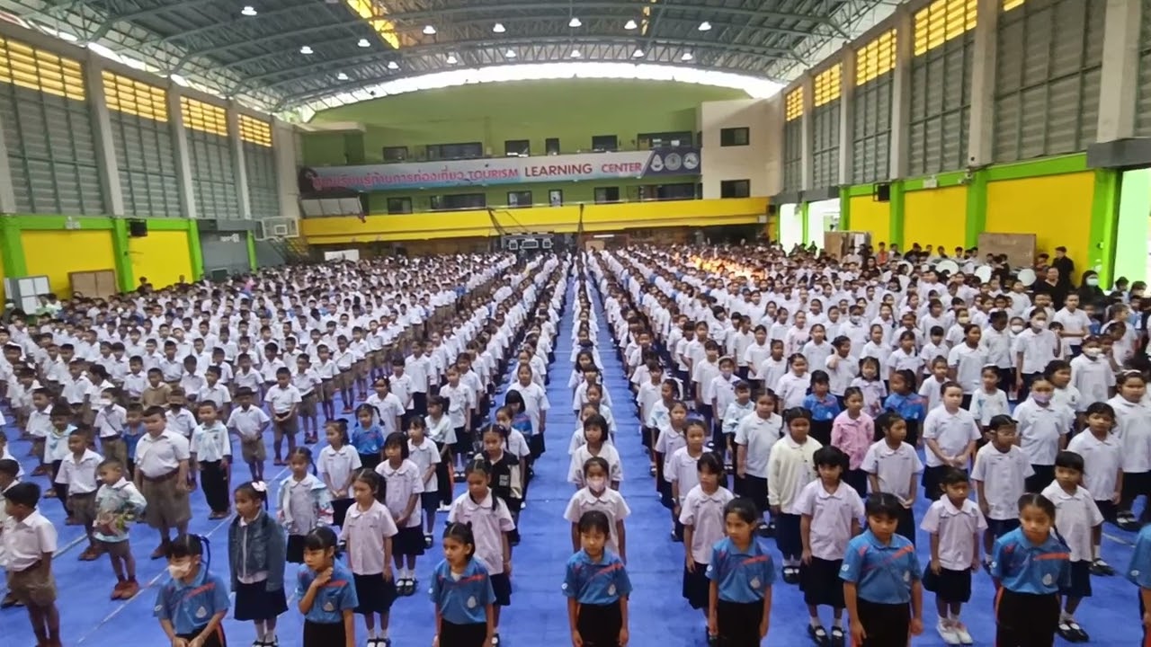 กิจกรรมตอนเช้า รร เมืองพัทยา 8