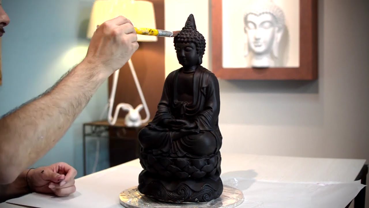 Pintura en Cerámica con Técnica  Óxidos ( Buda )
