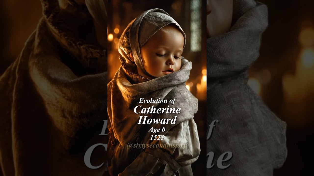 Evolution of Catherine Howard #evolution #history #britishhistory #henryviii