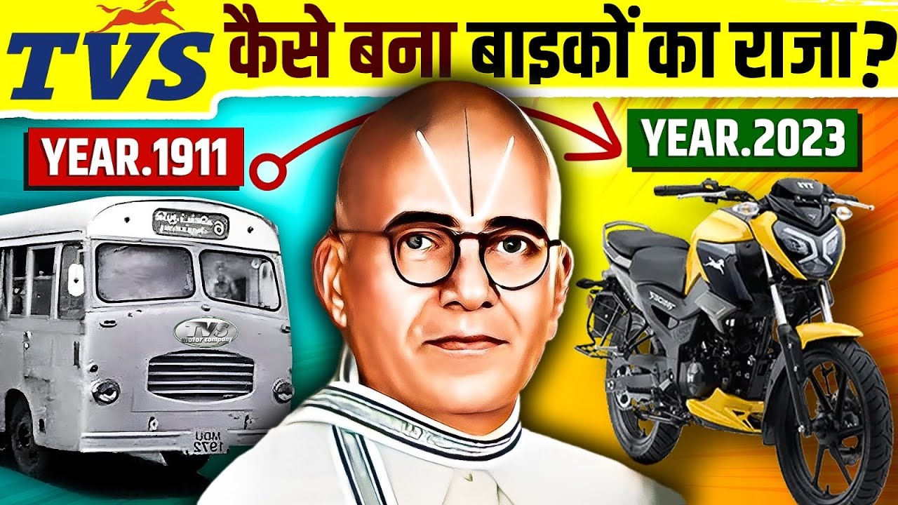 How TVS Motor Dominates India's Motorcycle Market | Apache, Raider and Jupiter | Live Hindi Facts