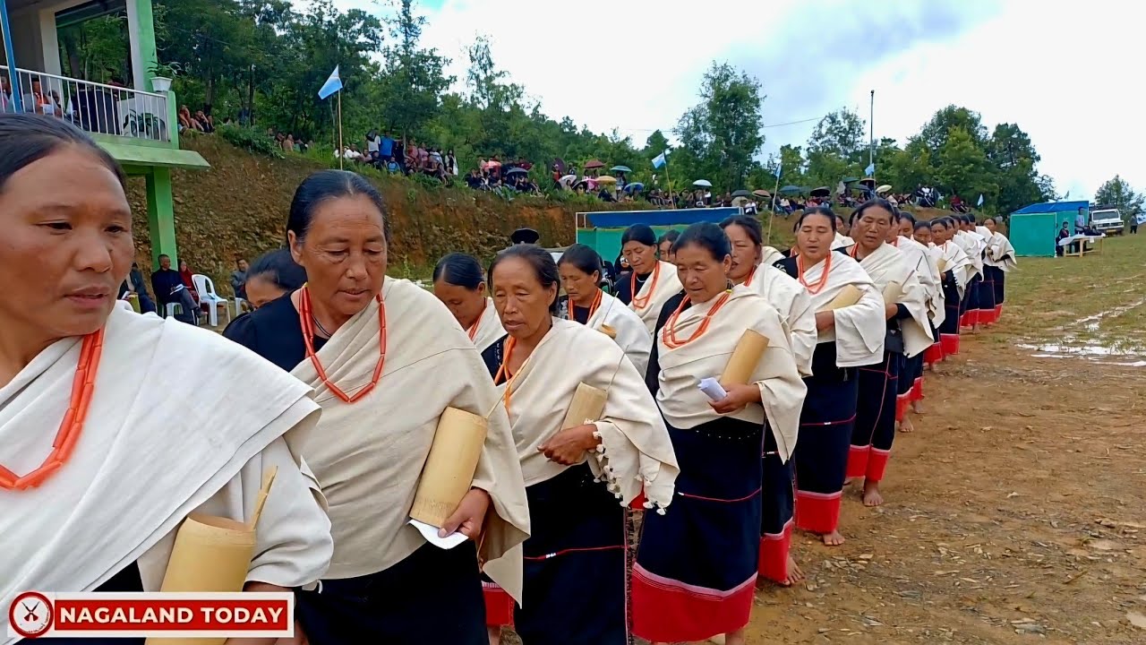 Thenyizumi Women Group Shines at 79th Nagaland Independence Day Celebration.