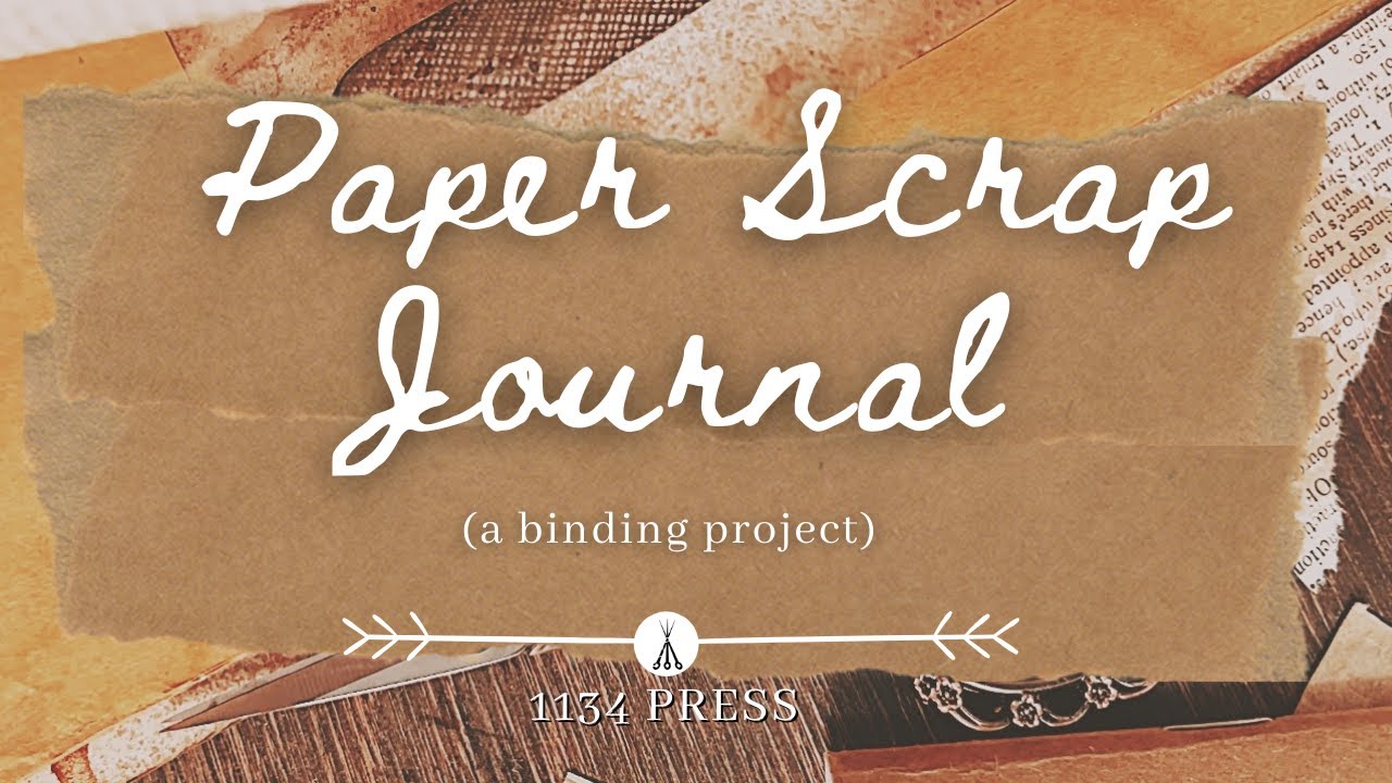 Junk Journaling with Paper Scraps | Memory File Folder
