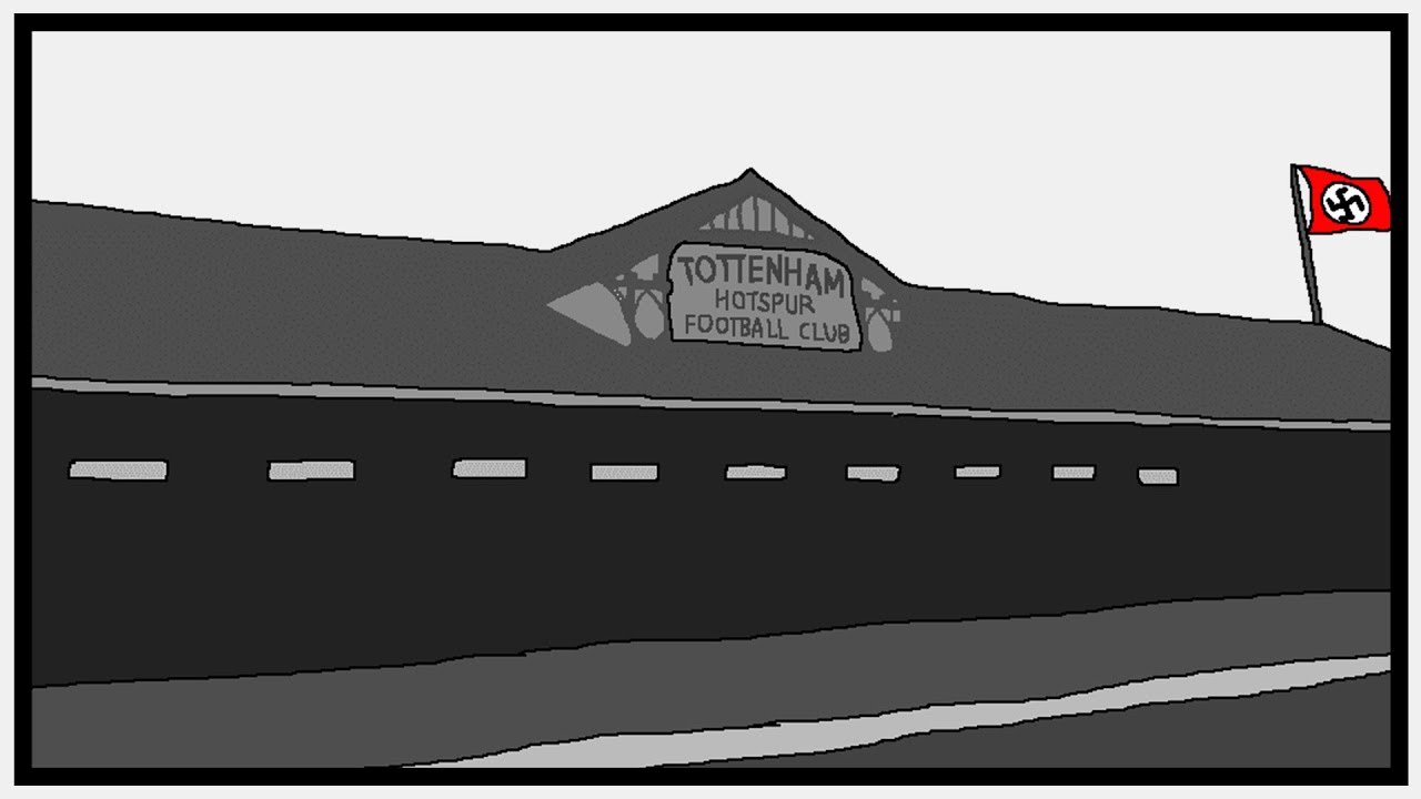 The Day a Swastika Flew Above White Hart Lane