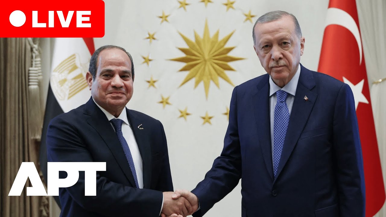 LIVE: Turkish President Erdoğan Holds Joint Presser With Egypt’s President El-Sisi in Cairo | APT