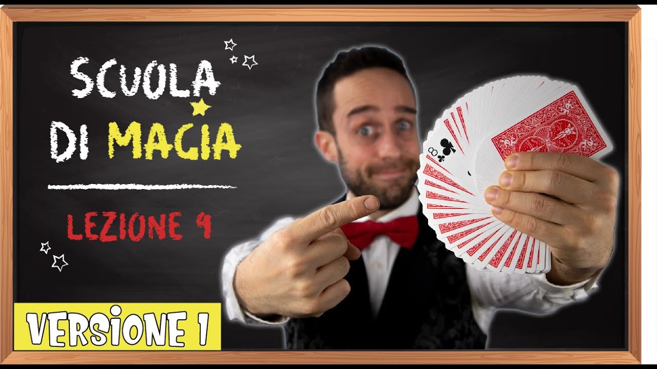 Come ritrovare la carta scelta girata nel  mazzo di carte - TUTORIAL FACILILISSIMO