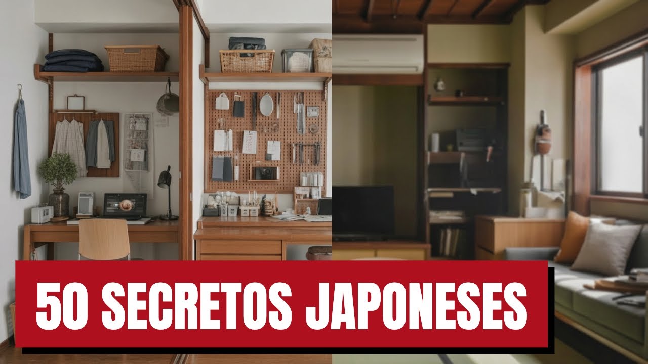 50 SECRETOS JAPONESES para una vida mejor y más organizada!