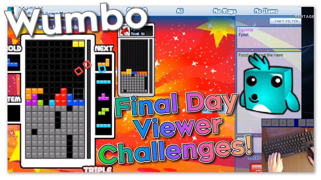 Tetris Friends - Final Day Viewer Challenges