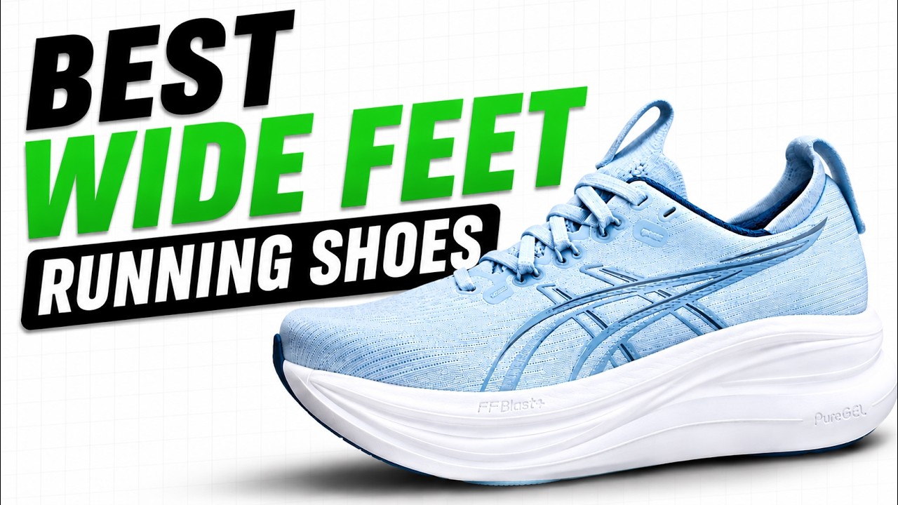 The 6 Best Running Shoes For WIDE FEET 2026 (Extra-Wide 4E)
