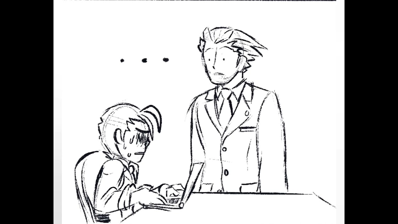 Phoenix Wright Ace Attorney Comic dub: &ldquo;Thanks Dad!&rdquo;