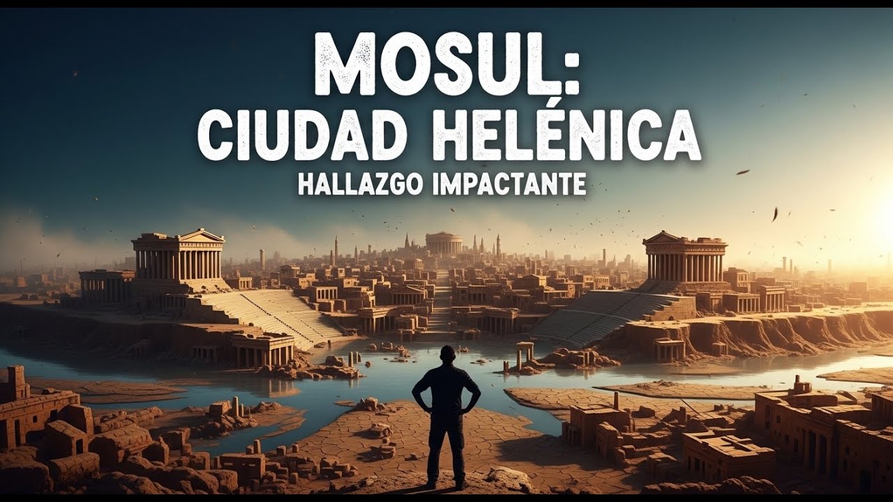 Ciudad helenística de hace más de 2.000 años emerge en Mosul: hallazgo arqueológico impactante