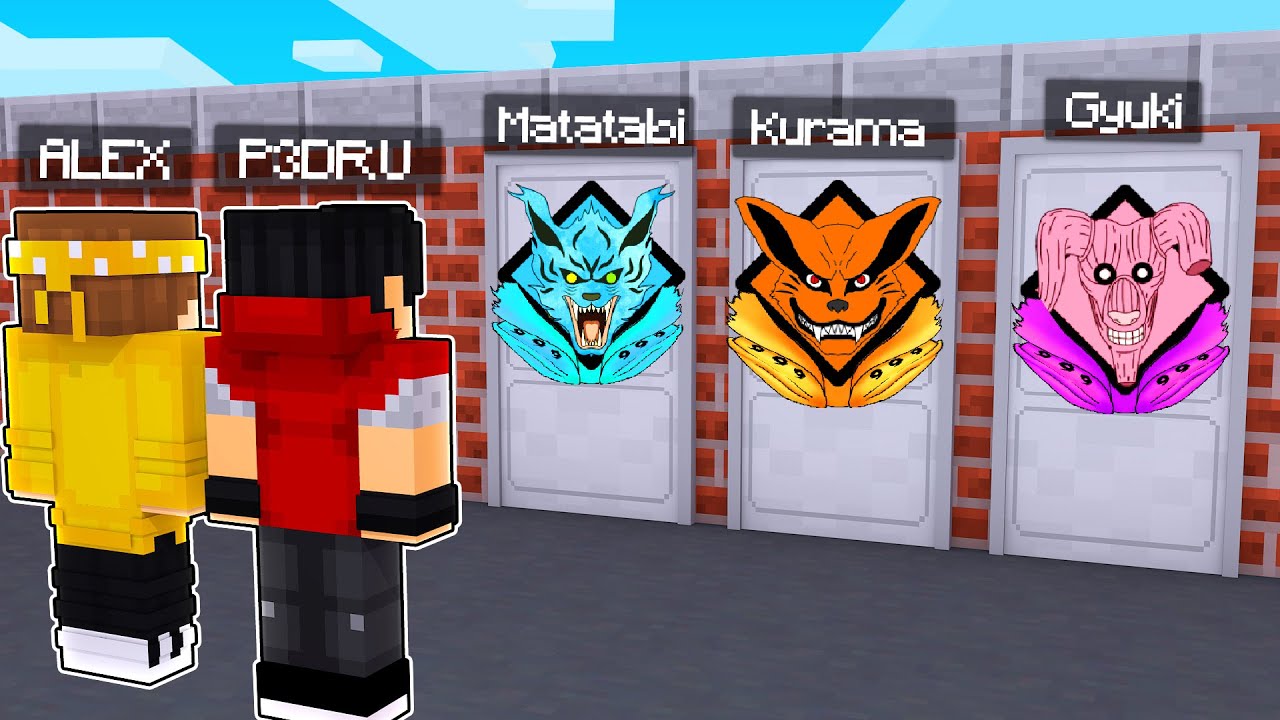 NÃO ESCOLHA A PORTA ERRADA DO BARION DAS BIJUUS NO MINECRAFT! ‹‹ P3DRU ››
