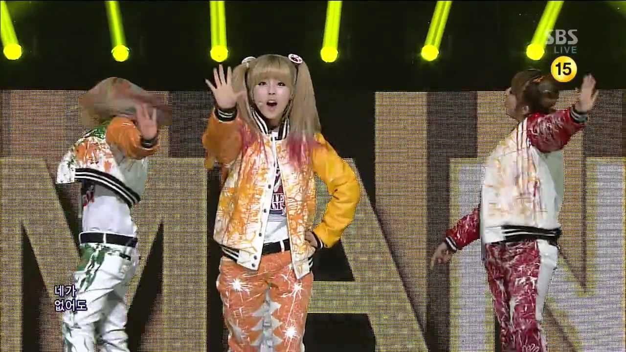 TINY-G (TINY JIN) [MINIMANIMO] @SBS Inkigayo Популярная песня 20130203