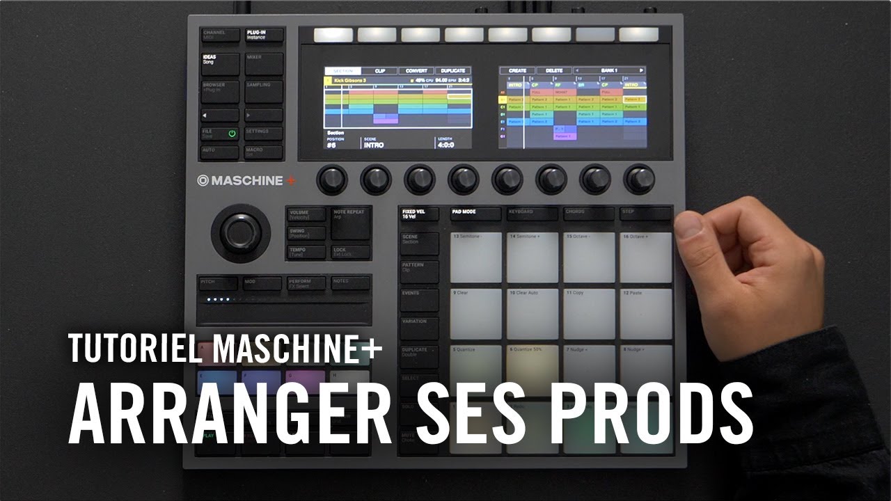 Comment arranger et finaliser ses prods avec MASCHINE+ (Sacred Futures) | Native Instruments