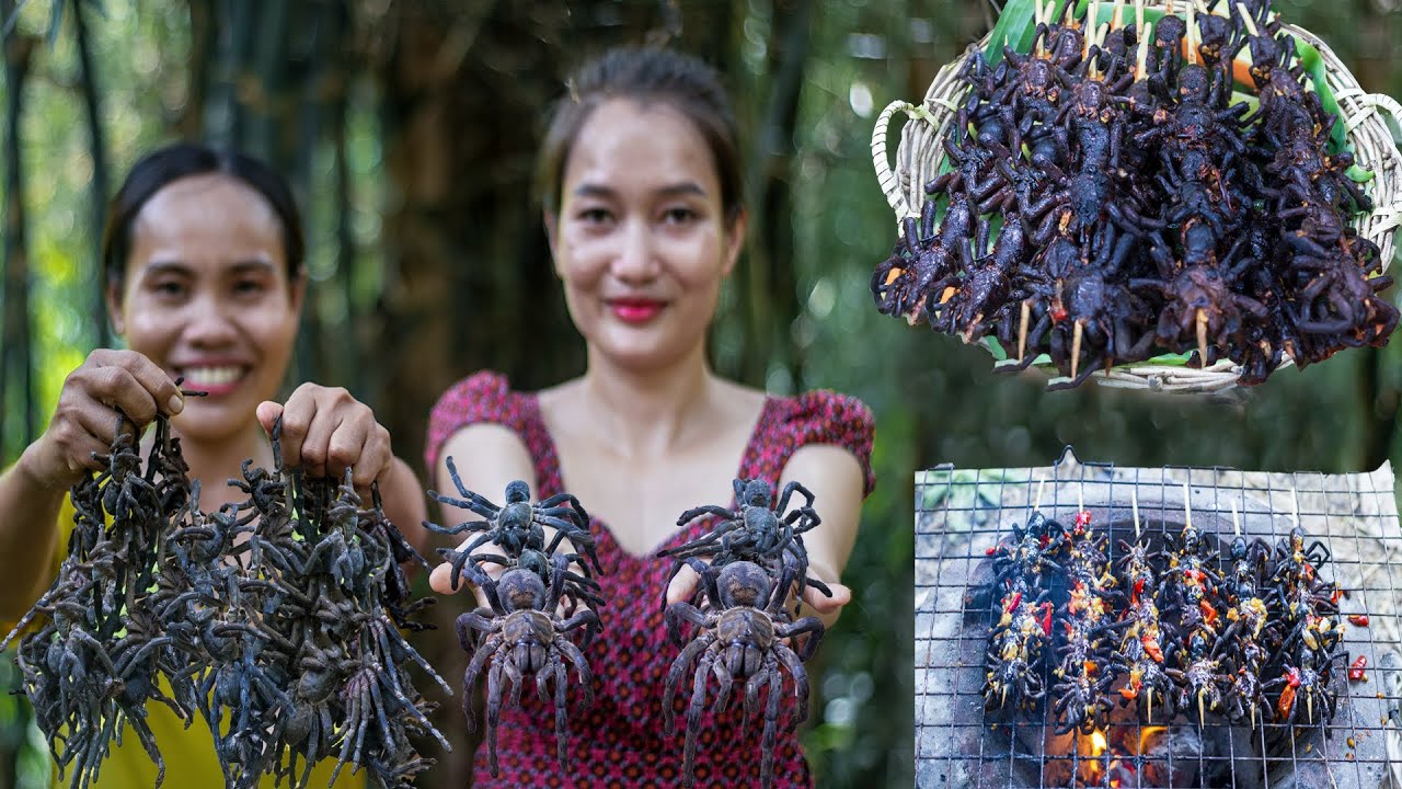 Deep fried Tarantula Spider #cooking
