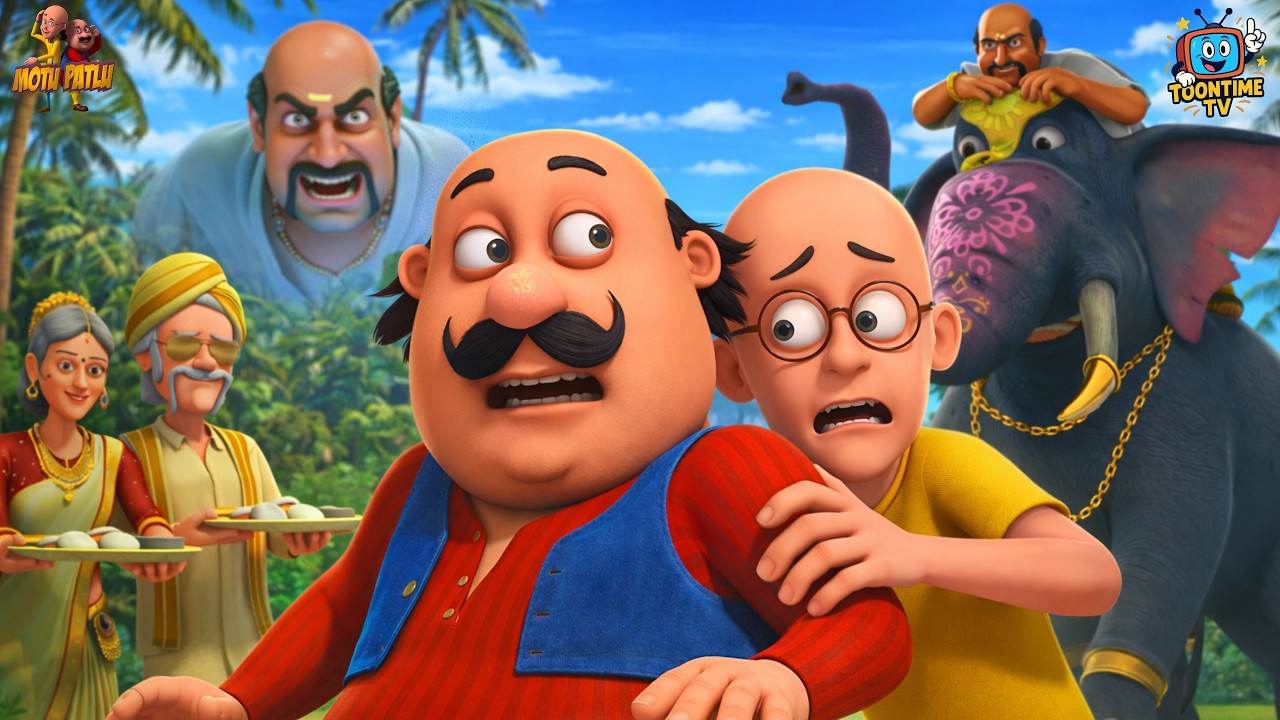 chingum गया था ghar अपने amma appa से milne पता चला हो गया beghar! | Motu Patlu