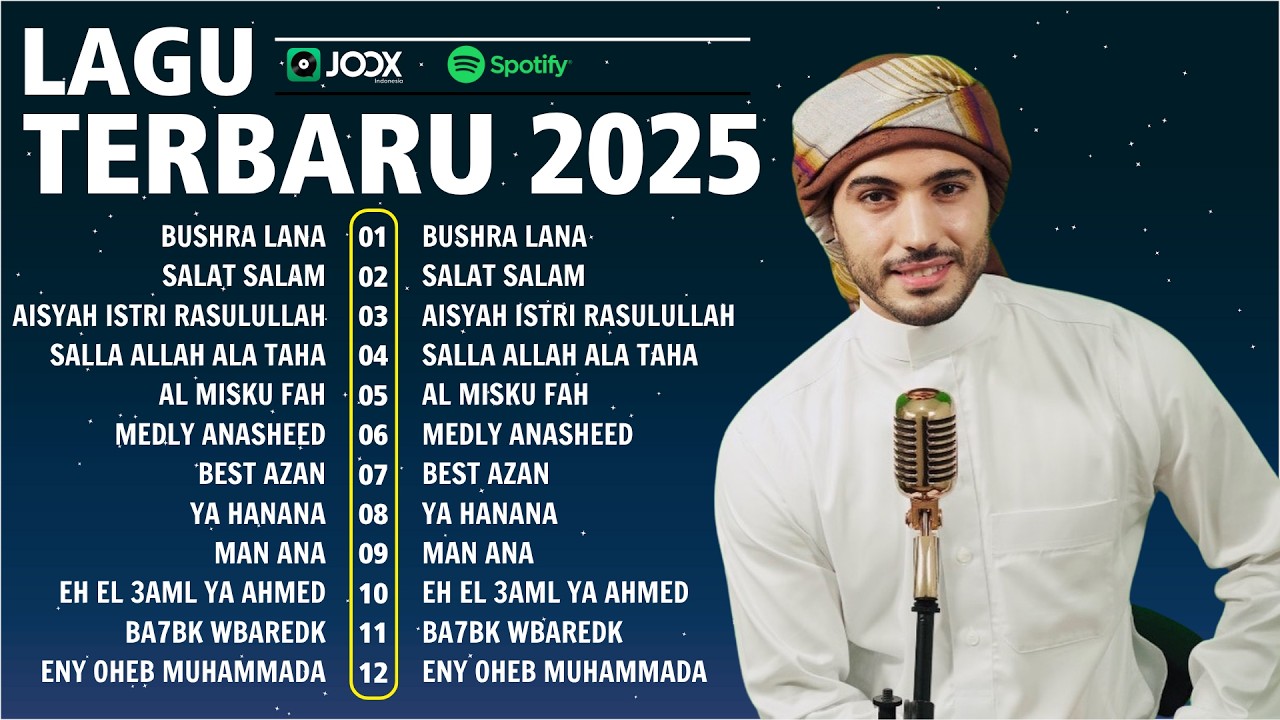 Kumpulan Lagu Terbaik Mohamed Tarek 2026 💙 Full Album Sholawat Islami Menenangkan
