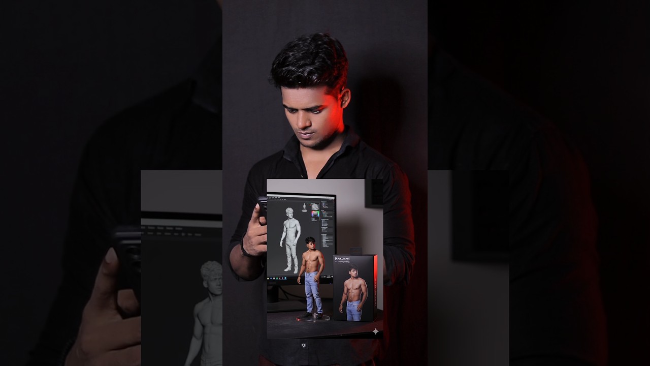 3d action figure ai photo 🤯🔥 || google Gemini #shorts #artistrajk