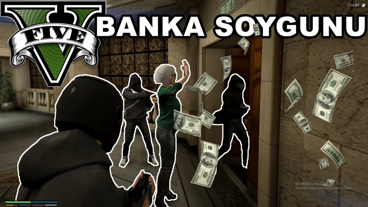 GTA 5 voRP İlk Banka Soygunu (100.000$)