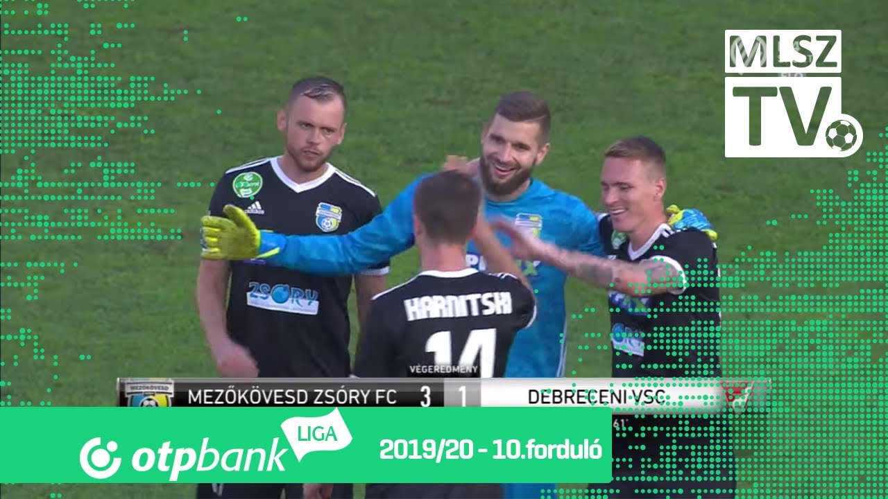 Mezőkövesd Zsóry FC – DVSC | 3-1 | (1-0) | OTP Bank Liga | 10. forduló | MLSZTV