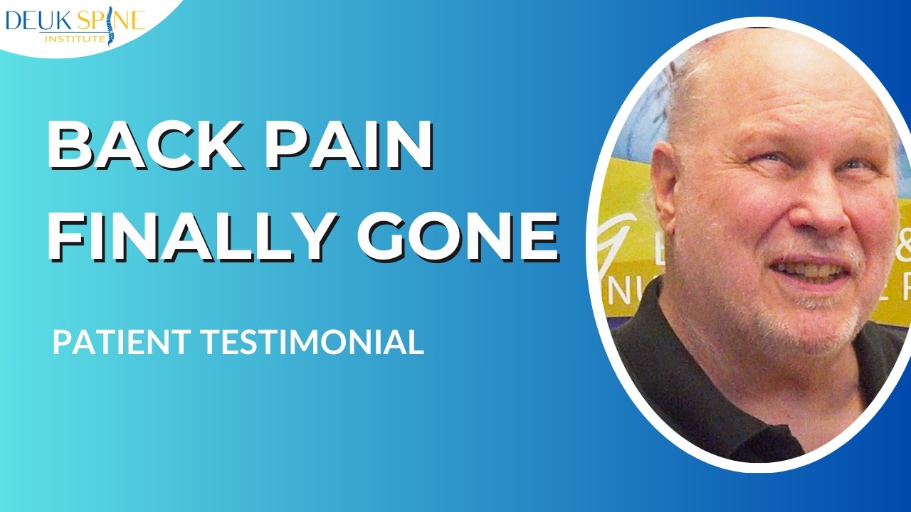 Texas Patient Walks Again After Deuk Laser Disc Repair | Avoided Fusion Surgery