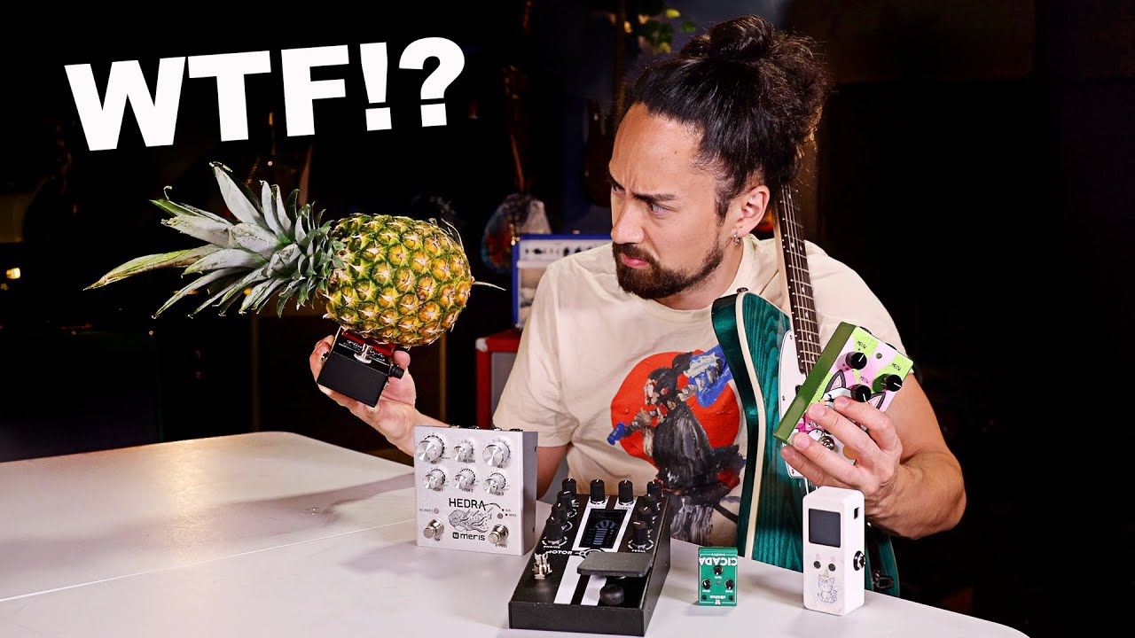 &iexcl;&iquest;El INCRE&Iacute;BLE sonido que se produce cuando pasas una guitarra por una PI&Ntilde;A?!