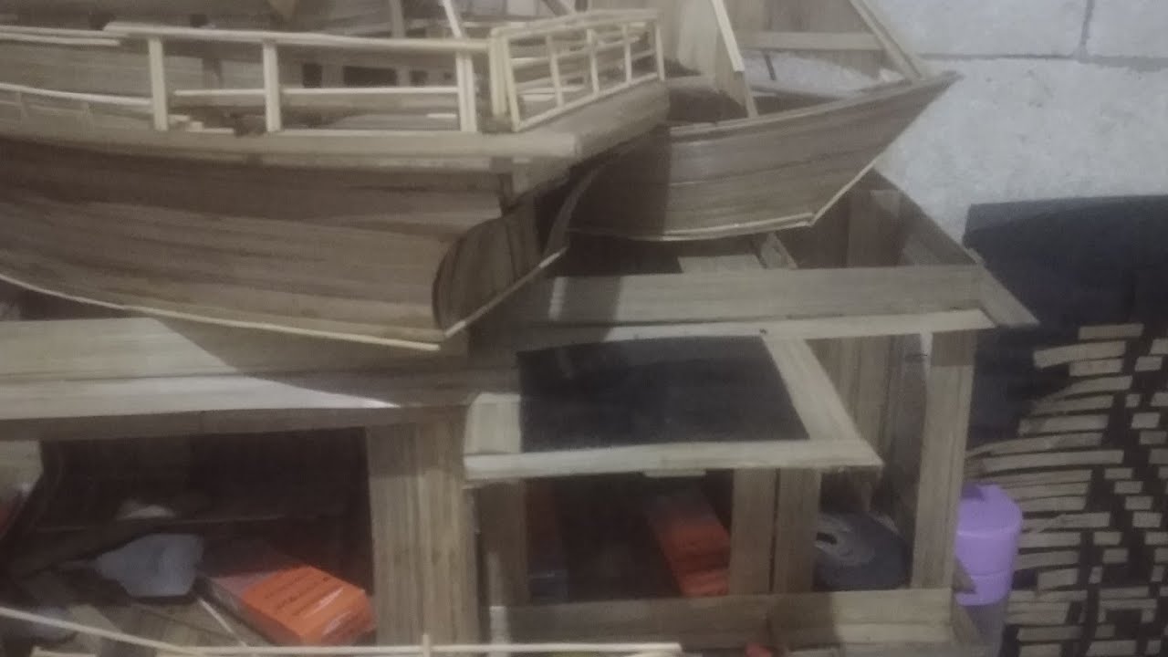 SENI & KREATIF BUAT MINIATUR RUMAH DUA LANTAI