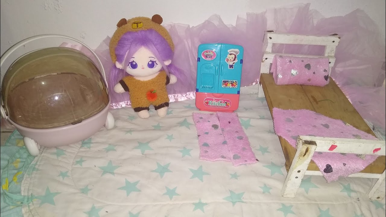Haciendo una habitación para cotton doll