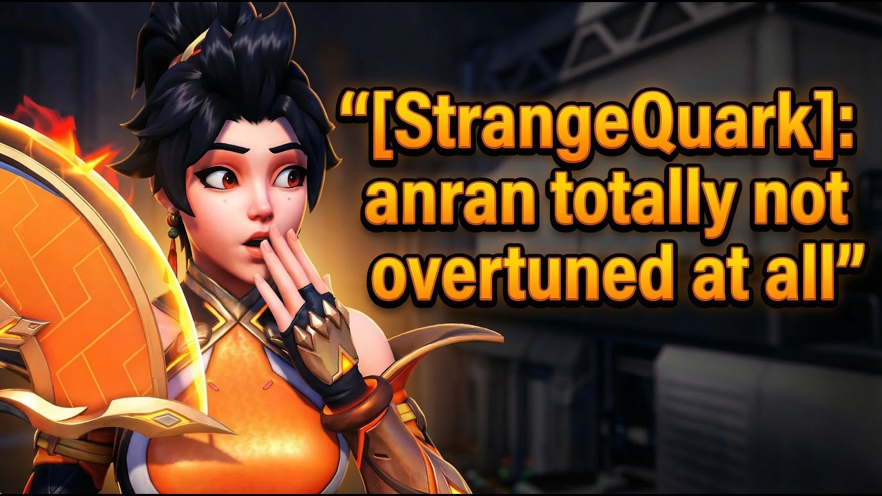 Я заставил ANRAN выглядеть СВЕРХМОЩНЫМ в Overwatch | Лучшие моменты стрима!