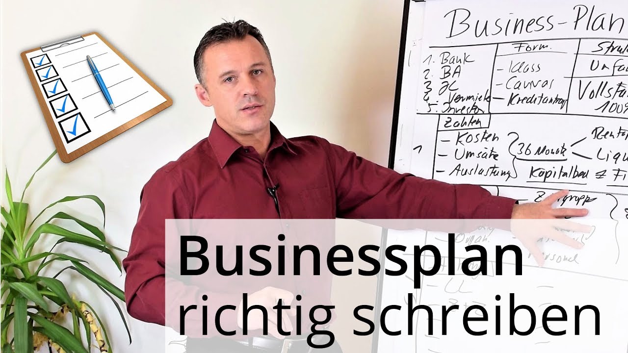So schreibst du einen erfolgreichen Businessplan