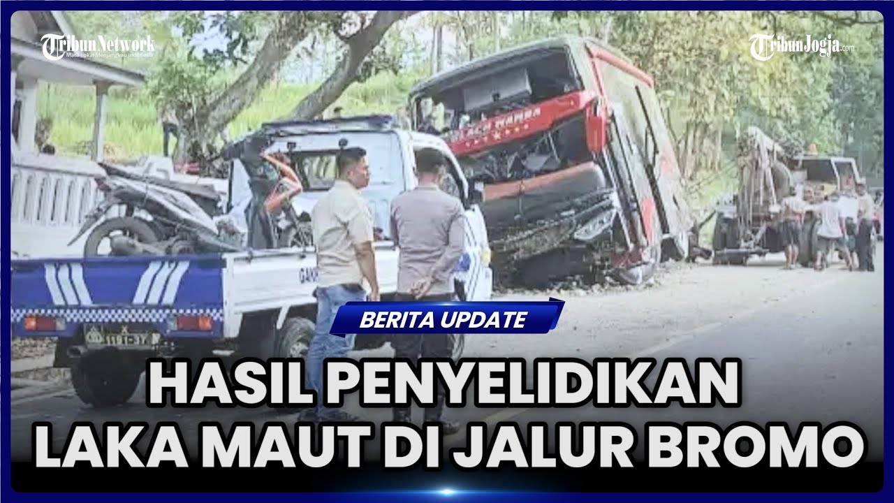 POLISI UNGKAP POSISI DUDUK KORBAN TERBANYAK KECELAKAAN MAUT BUS DI JALUR BROMO
