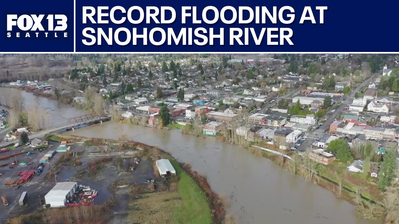 Record flood levels possible for Snohomish River | FOX 13 Seattle