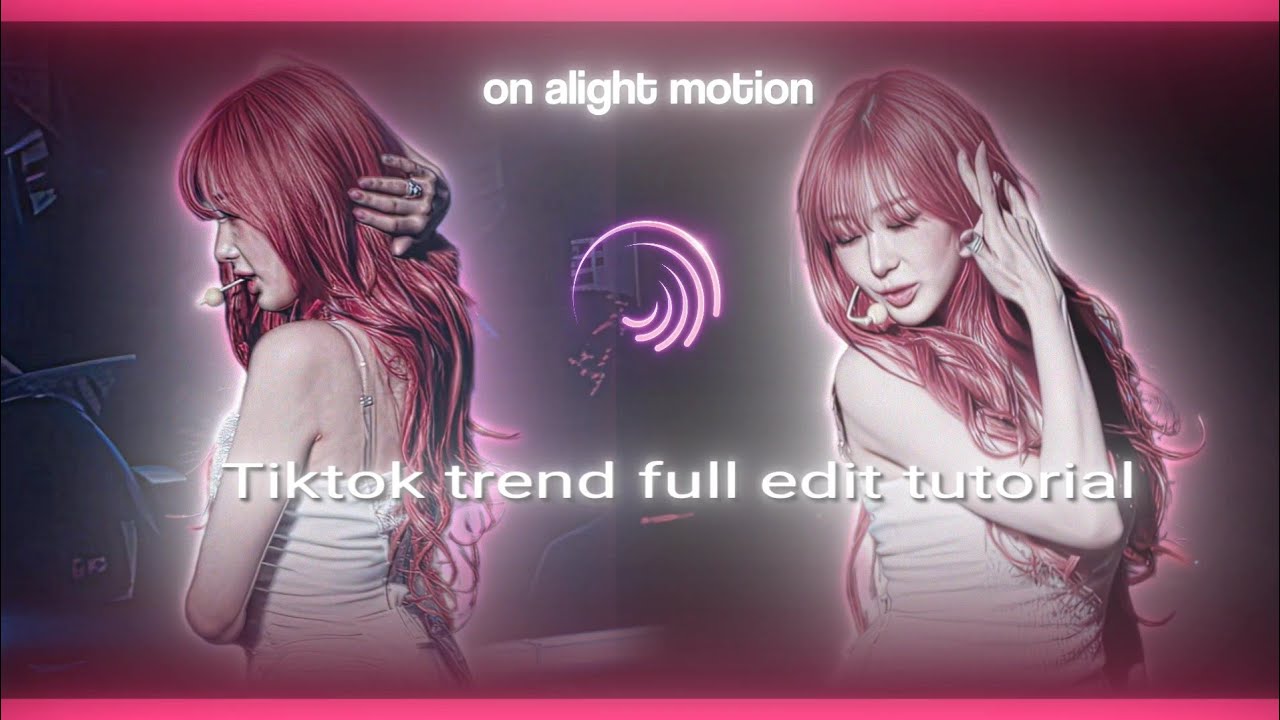 Tiktok trend full alightmotion edit tutorial 