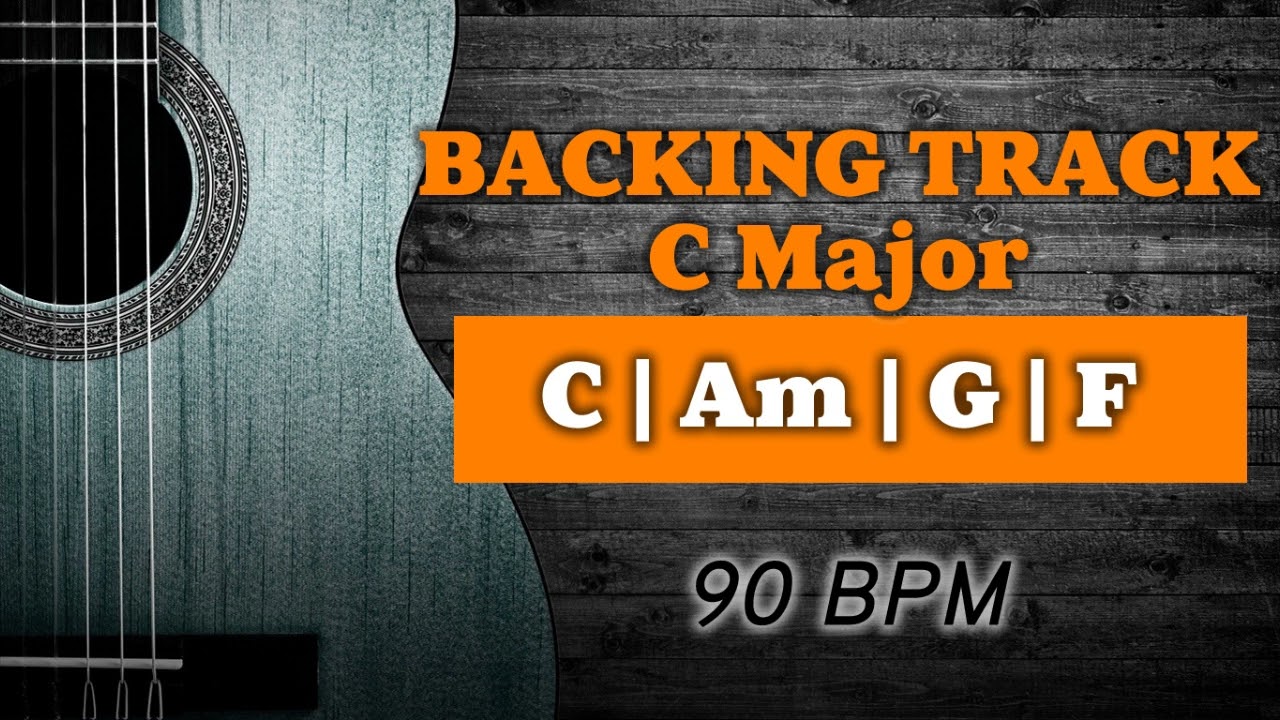 C MAJOR BACKING TRACK | 90 BPM