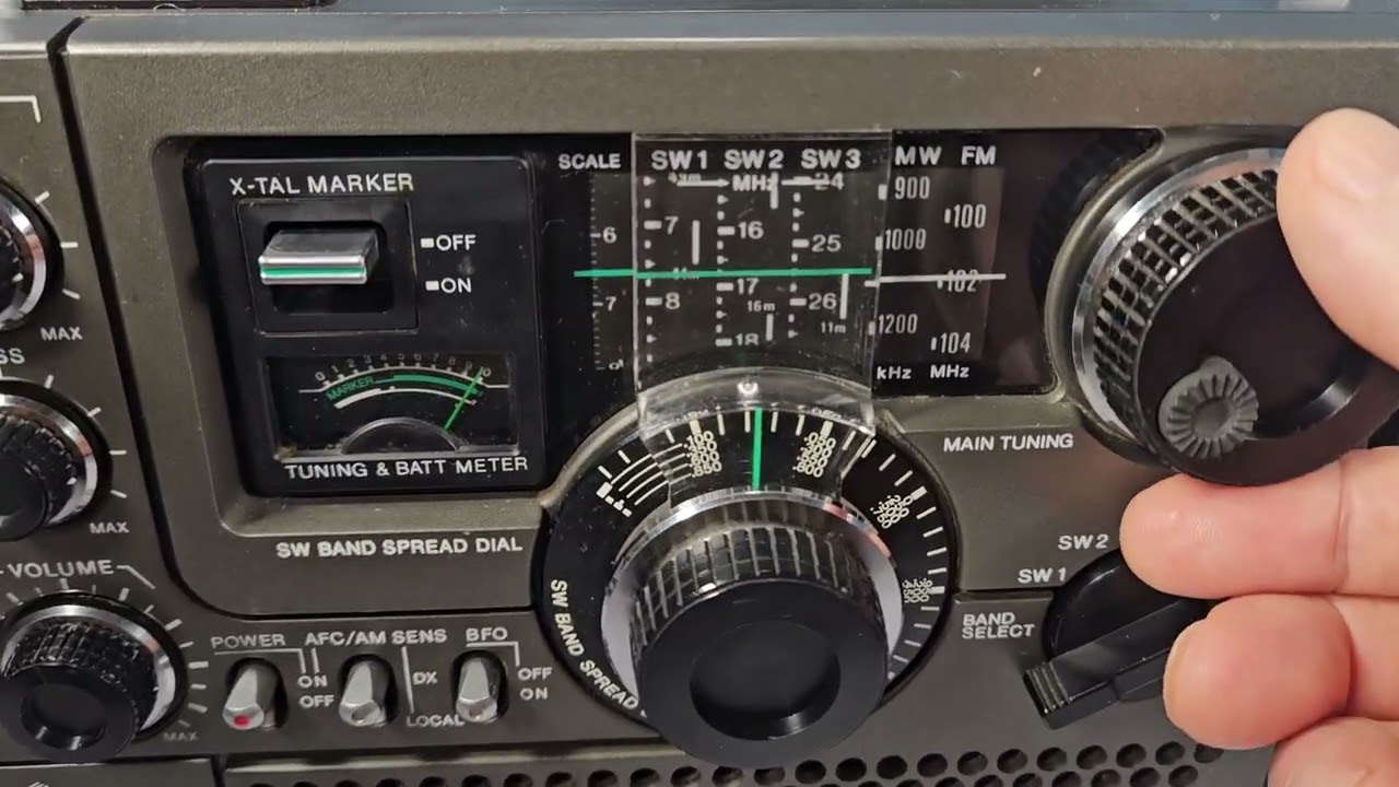 SONY ICF 5900W FM TUNING
